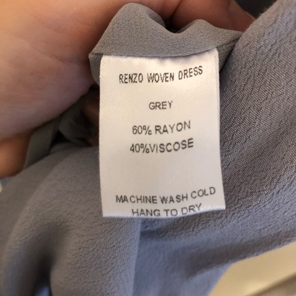 Lilac asymmetrical dress - Picture 5 of 5